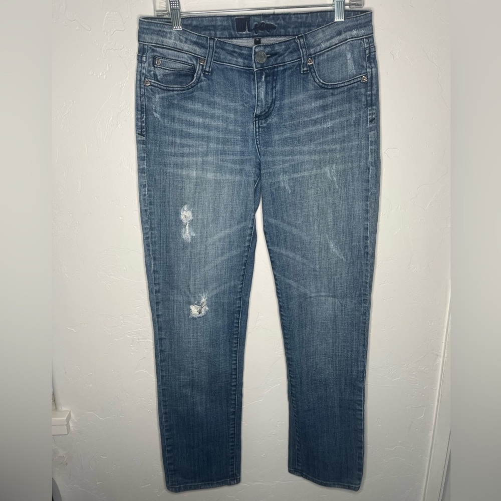 Kut from the Kloth Light Blue Straight Leg Jeans